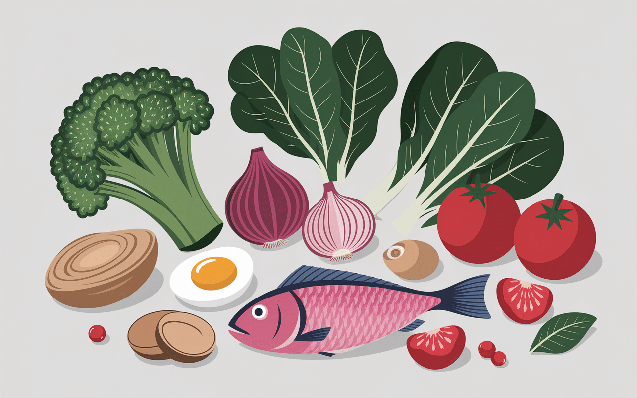 Composition aliments frais riches en glutathion pour augmenter taux naturel