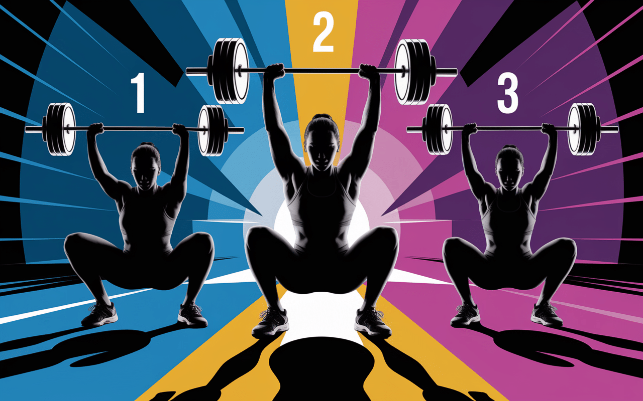 débutants cross training squat planche pompes progression étapes