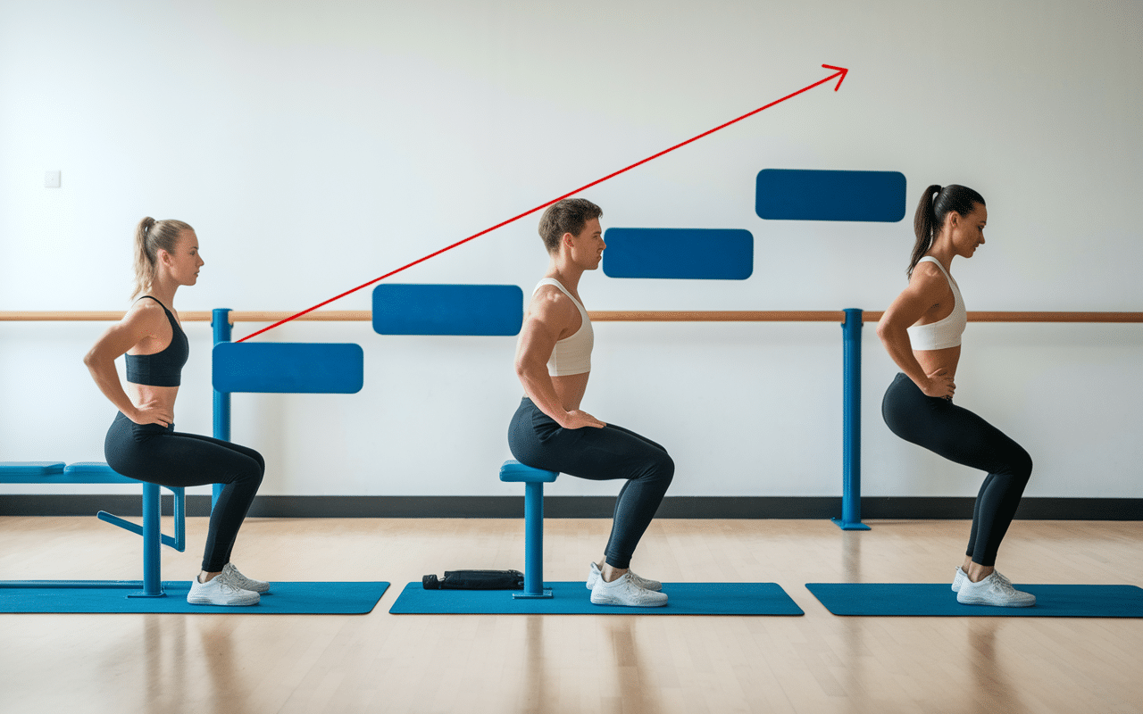 Montage hip thrust débutant intermédiaire avancé progression musculation