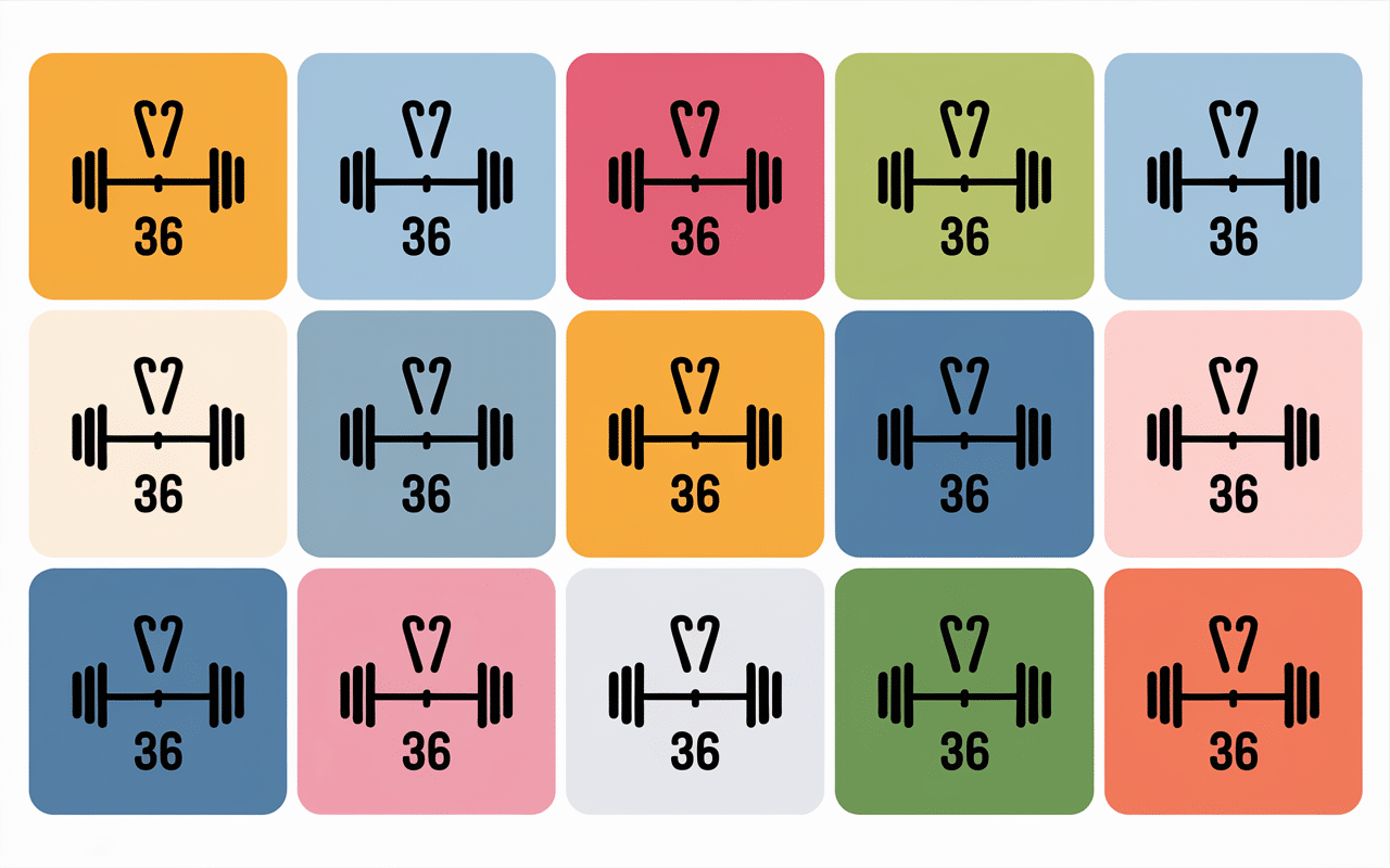 Tableau planning entrainement leg extension avec séries et répétitions