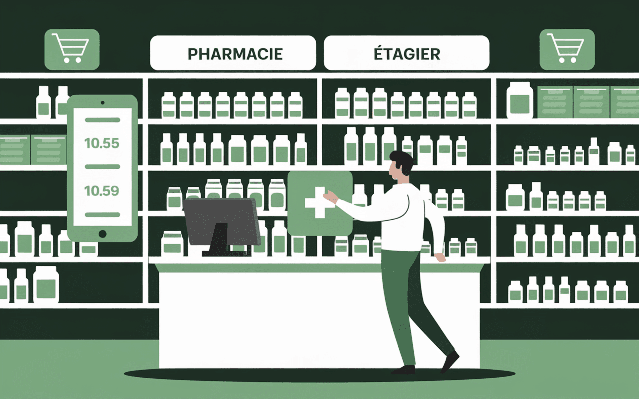 Pharmacie avec produits et options Berocca