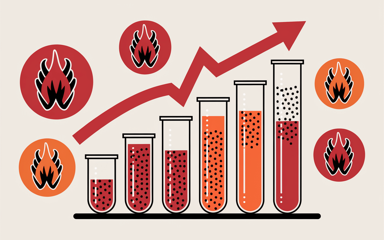 Causes sédimentation élevée illustration