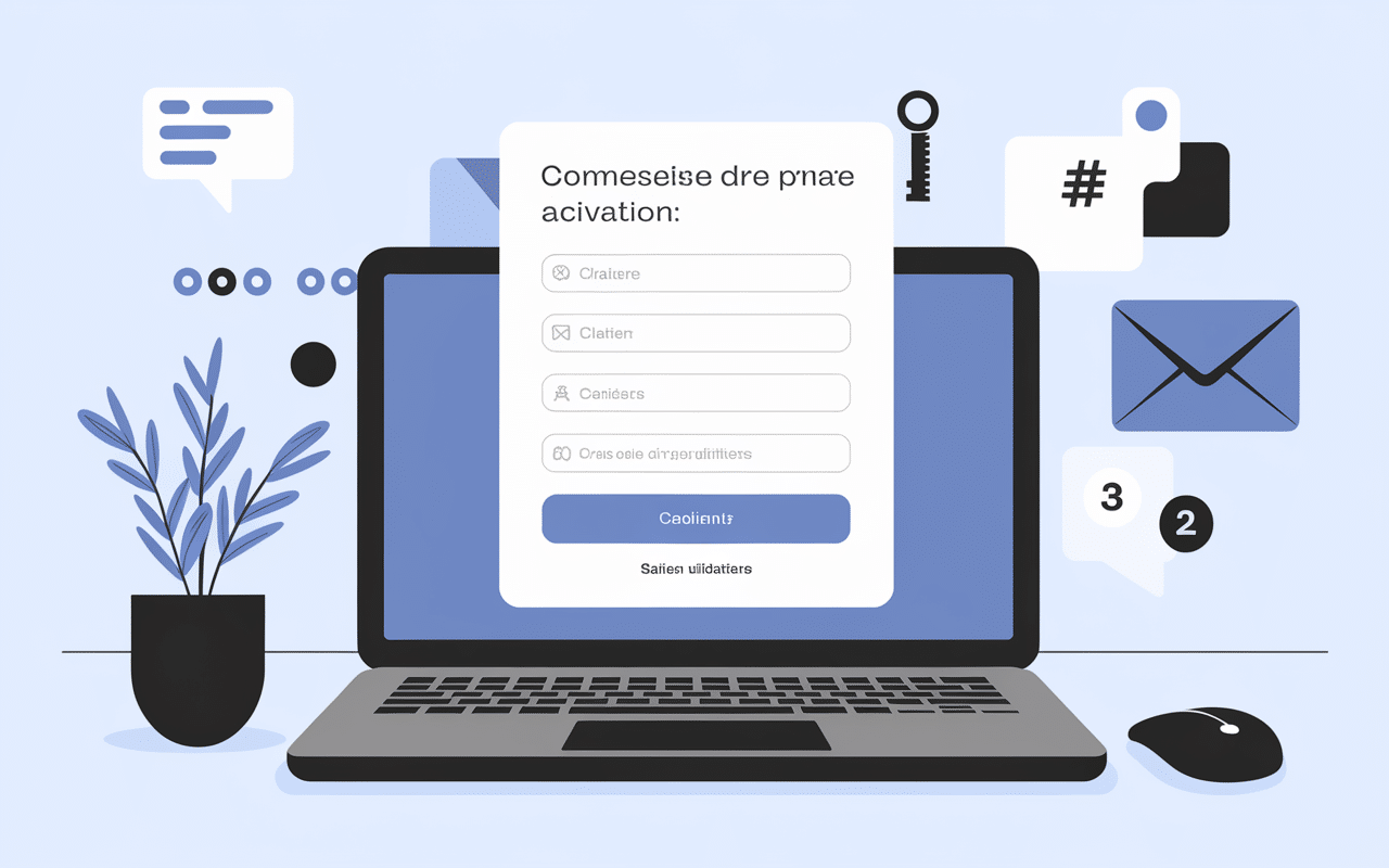 Interface inscription compte Laboconnect et étapes