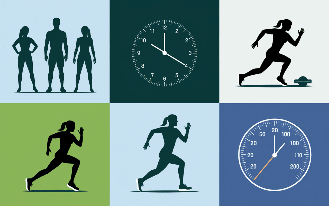 Illustration des facteurs influençant le temps de guérison d'une déchirure musculaire