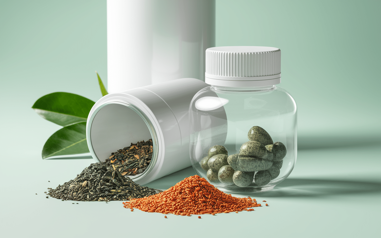 services-03 Composition stylisée avec ingrédients