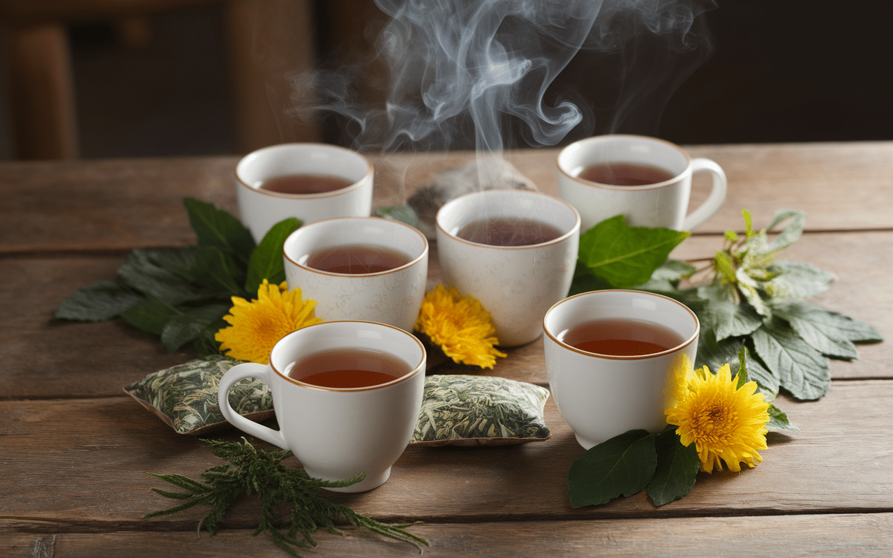 Tisanes et infusions anti-cholestérol