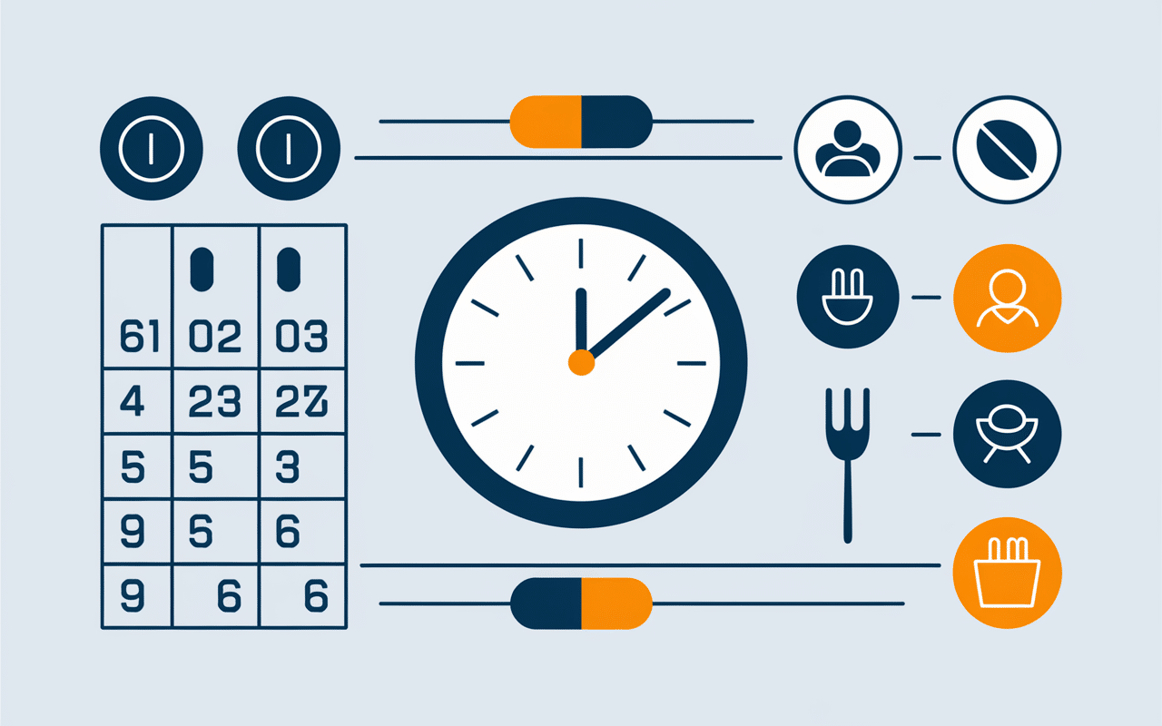 Infographie dosage ultra-levure avant ou après repas