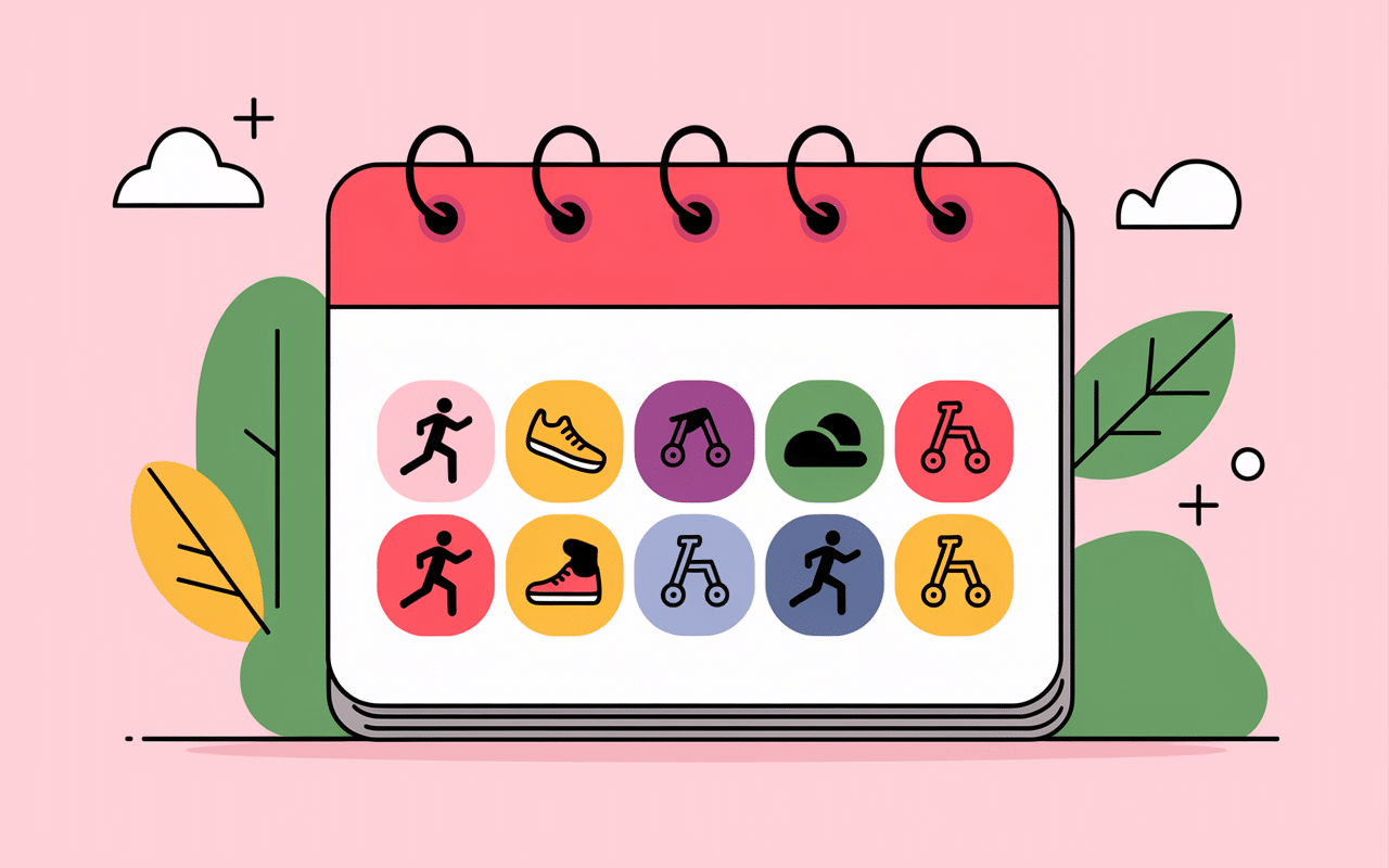 Plan entraînement comment commencer à courir calendrier progressif