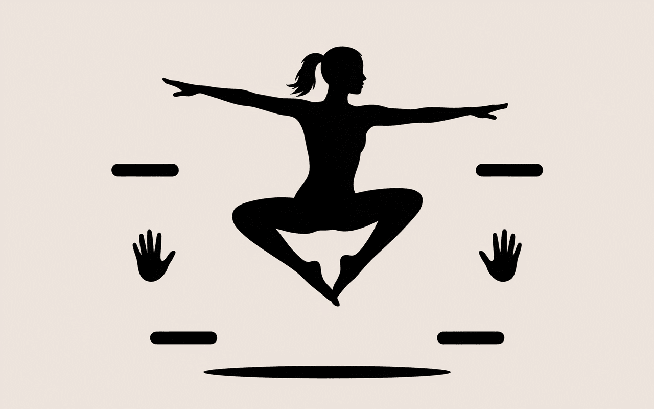 comment faire de la corde à sauter illustration posture correcte