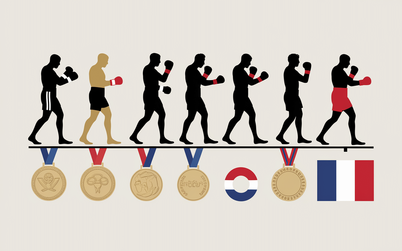 Chronologie impact héritage boxeur français connu