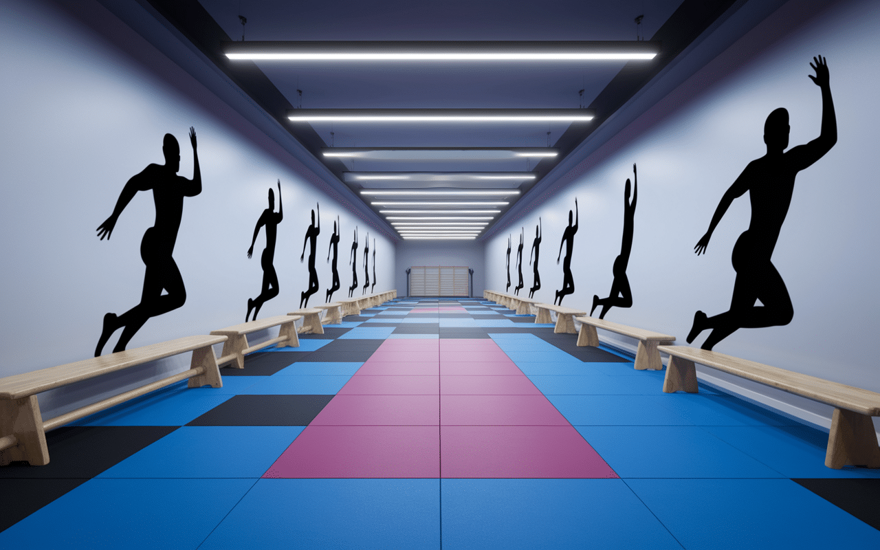 Salle de sport prise de masse sèche