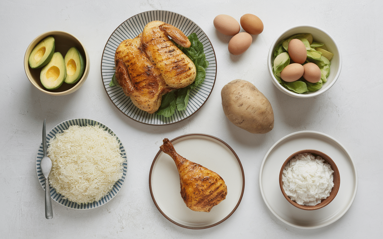 Aliments nutrition prise de masse sèche