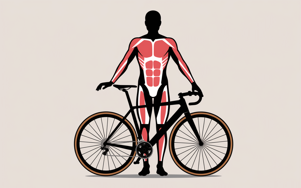 Silhouette zones muscles velo elliptique bien fait du velo elliptique