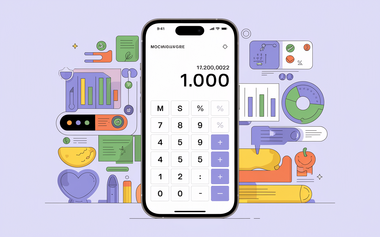 deficit calorique calcul gratuit interface application mobile