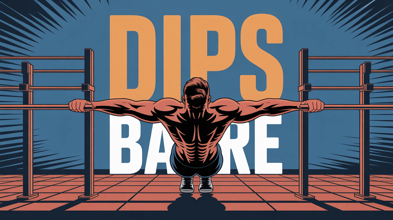 dips barre muscles haut du corps