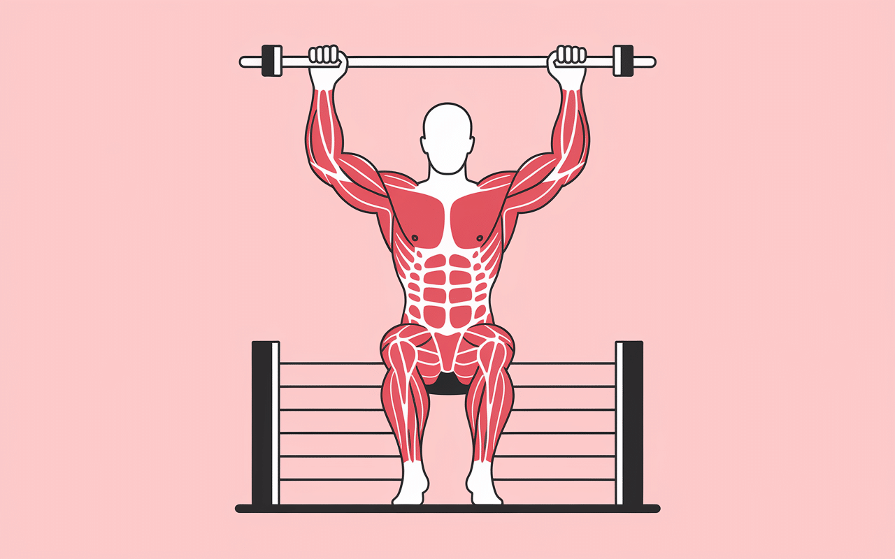 dips barre technique et muscles clés