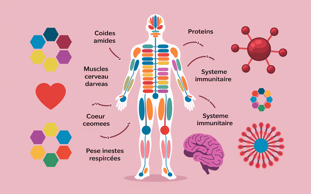 illustration besoins proteines dans les aliments