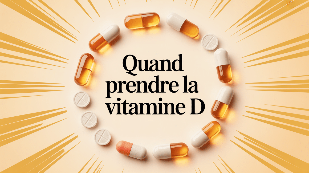 quand prendre la vitamine d image gélules matin réveil