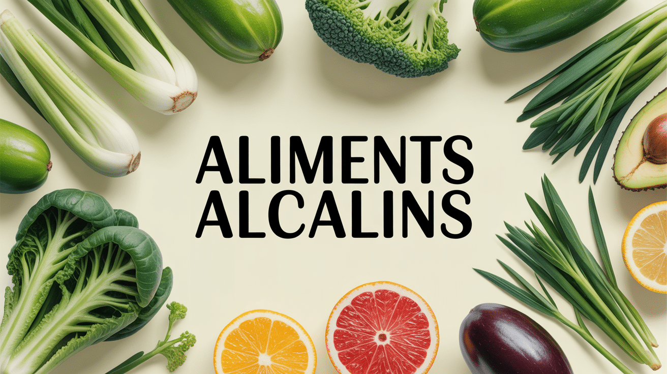 top 10 aliments alcalins composition légumes fruits