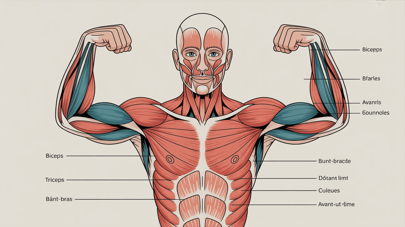 Comment muscler ses bras anatomie biceps triceps