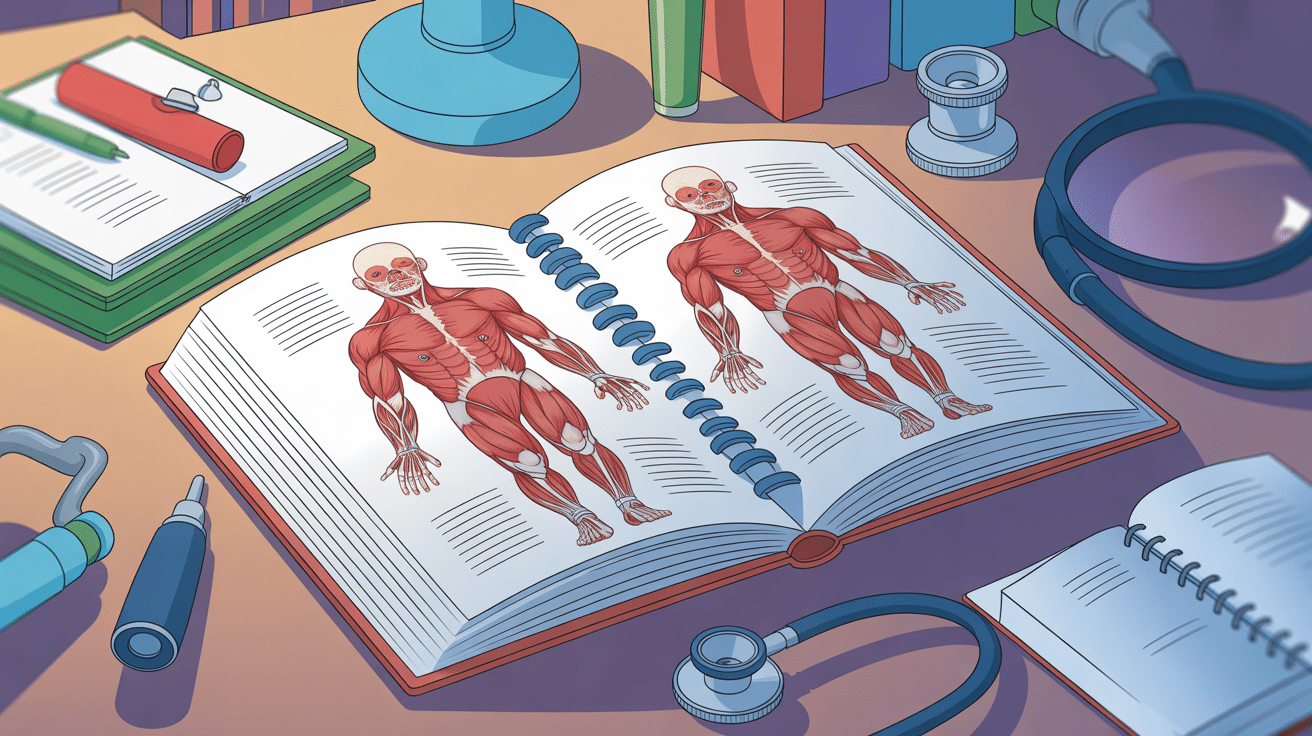 Comprendre liste muscle ELN Voces schéma livre et fiches