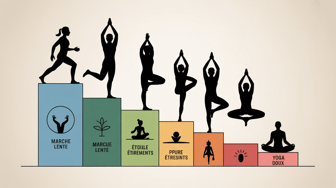 Infographie faire du sport quand on est malade, adapter l’intensité