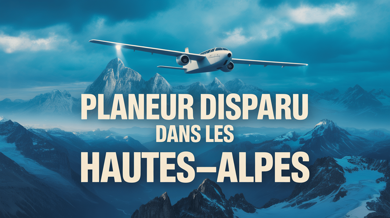 Planeur disparu Hautes Alpes montagnes neige