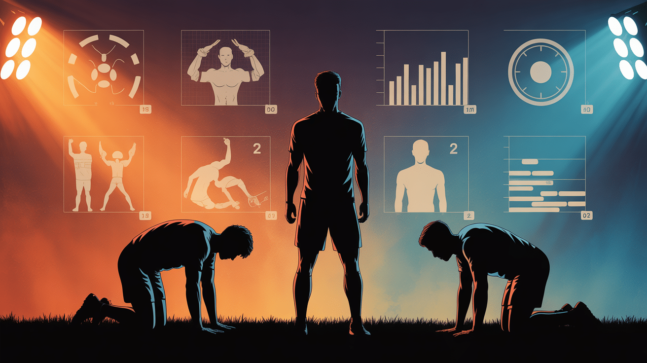 Scène prolongation foot joueurs stratégiques