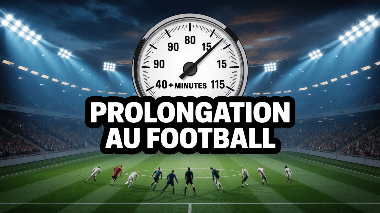 Visuel prolongation foot terrain joueurs et chrono