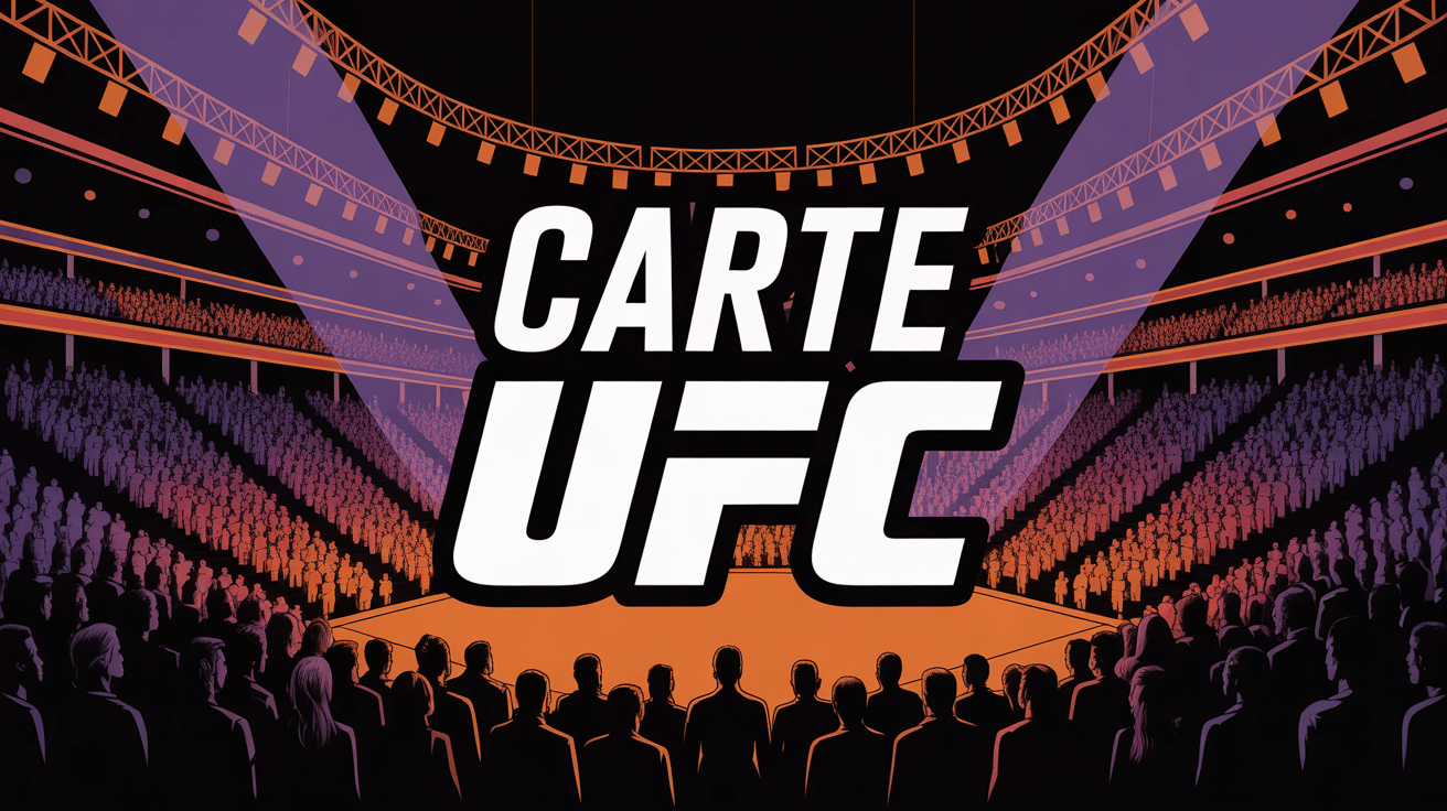 ufc carte arène combat octogonale spectateurs