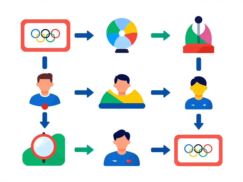 Schéma fonctionnement billetterie JO étapes achat