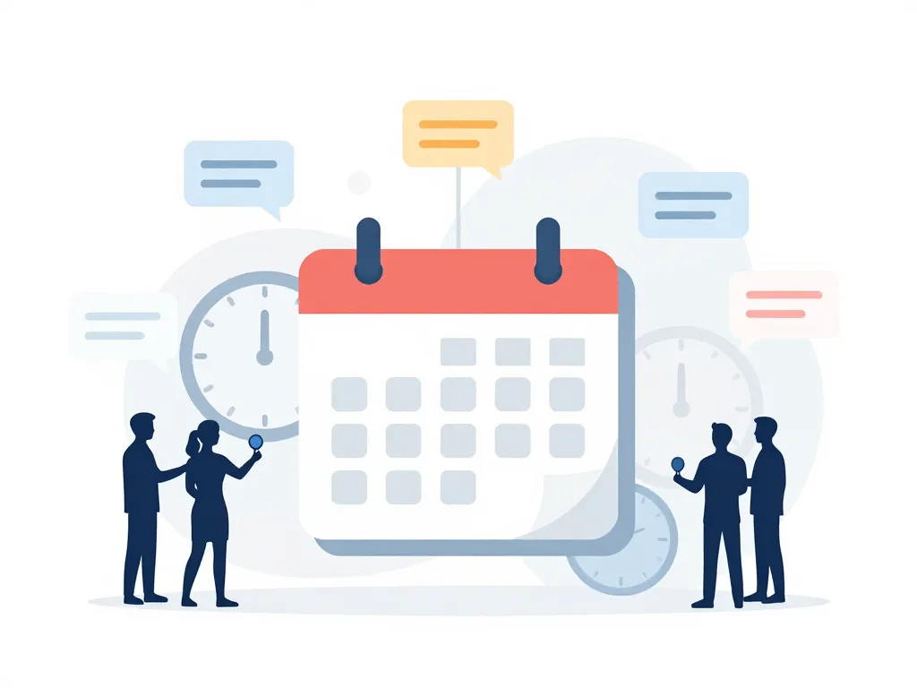 concept calendrier prise rendez-vous calendovia