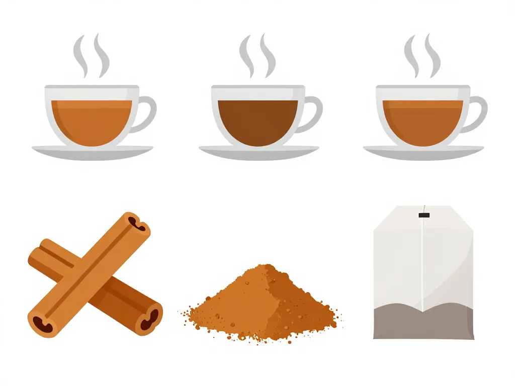 Cannelle bienfaits the ou tisane bâton poudre sachet