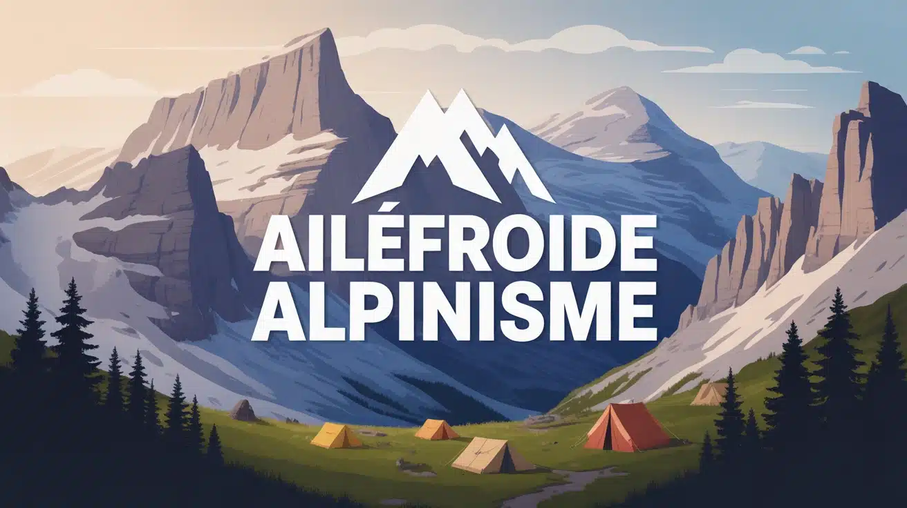 Illustration Ailefroide alpinisme sommets enneigés campement