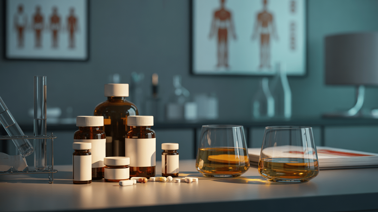 Synthèse des risques et impact du mélange alcool-médicaments