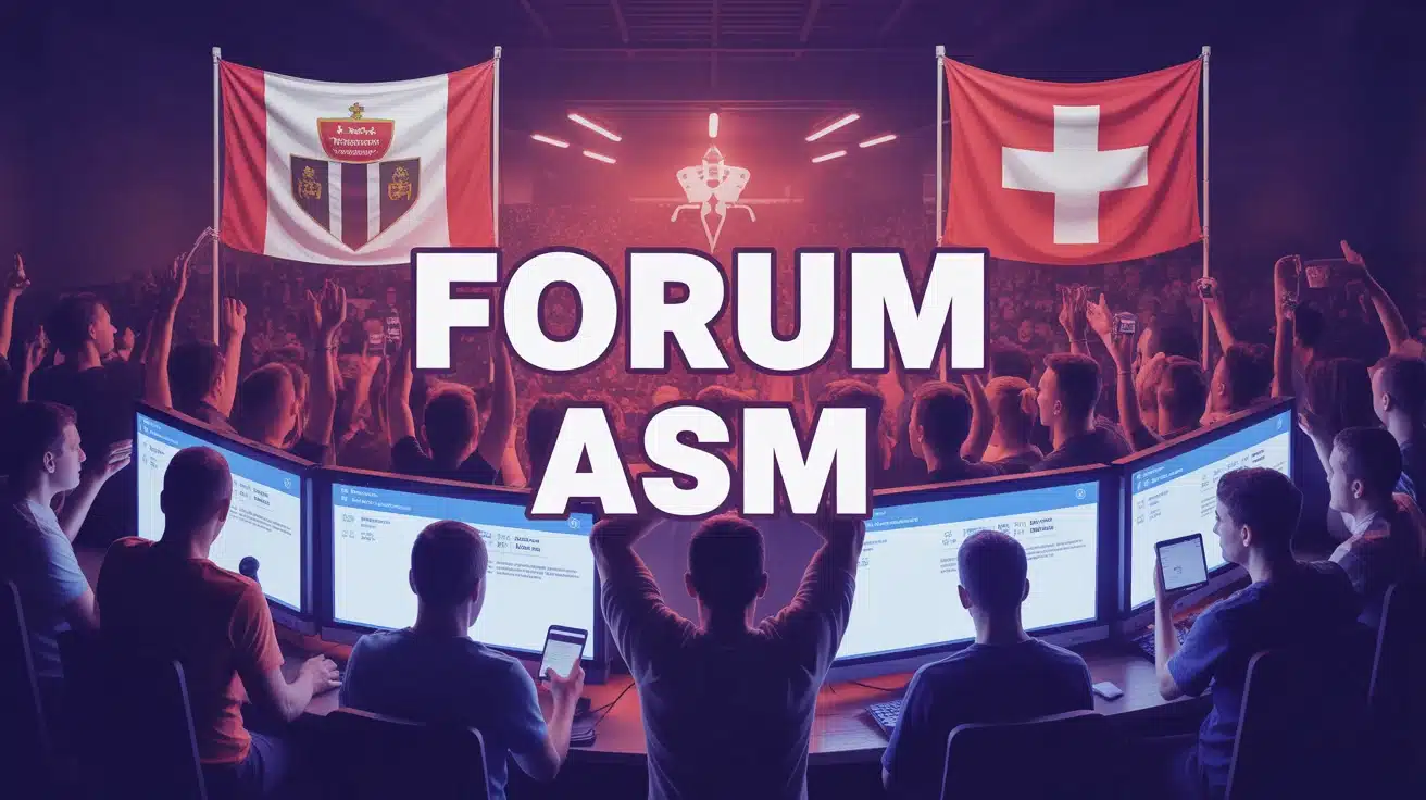 Illustration forum ASM communauté supporters football rugby