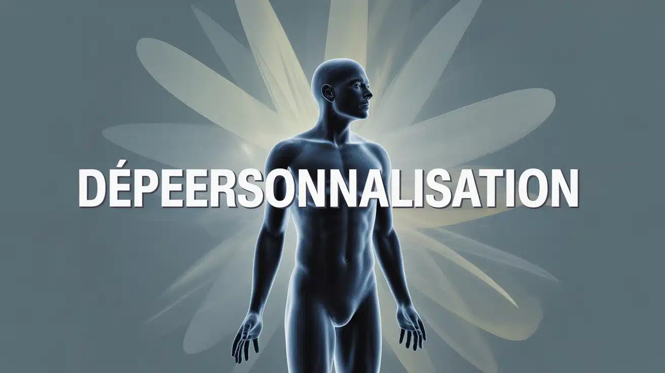 silhouette humaine dépersonnalisation flottante