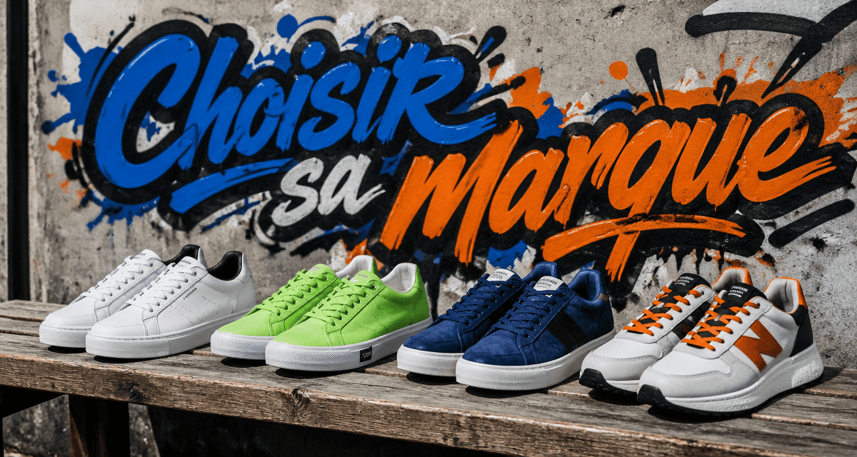 marque de basket modernes banc urbain graffiti