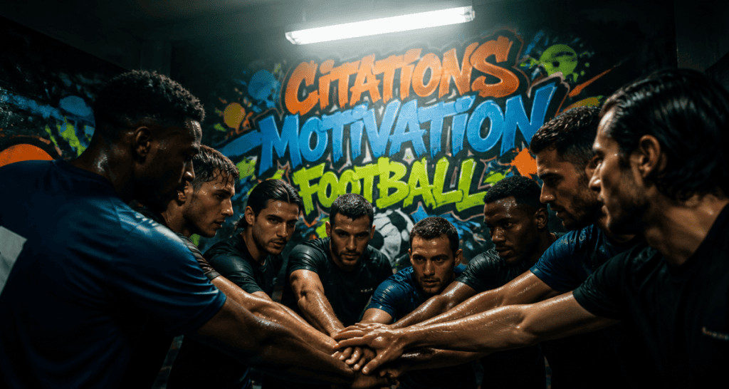 Mental d’acier : 15 citations de football pour transformer votre jeu