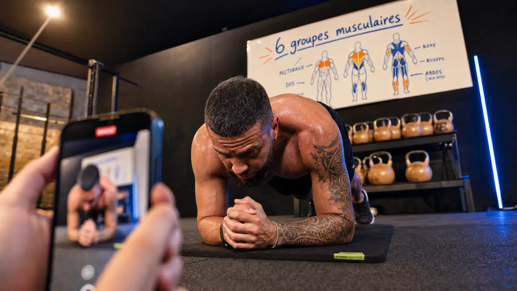 Muscle du corps sport : 6 groupes musculaires en salle