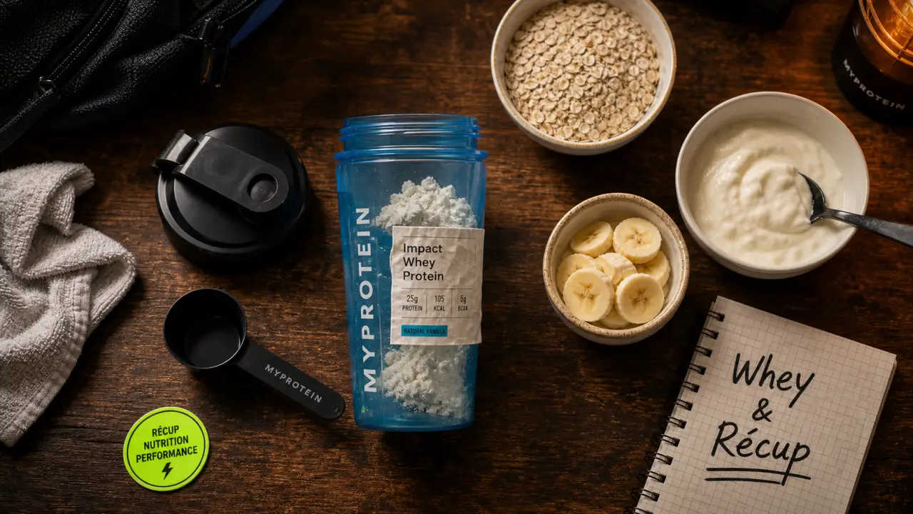 Pourquoi prendre de la whey : muscles, satiété et lactose (whey en shaker)