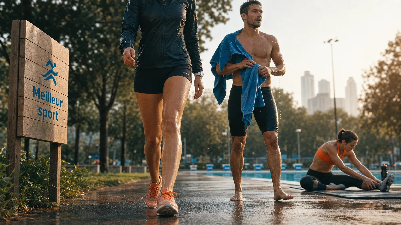 Quel est le meilleur sport : natation, marche rapide, course à pied
