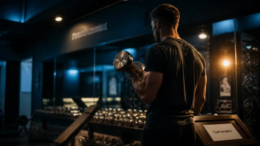 Exercice biceps : 5 mouvements efficaces, séries idéales et erreurs à éviter