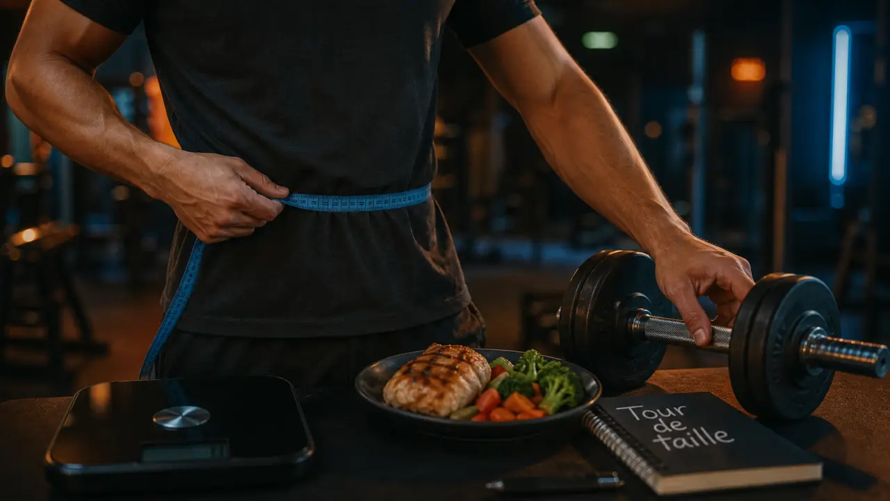 Perte de poids homme : mesurer le ventre sans perdre de muscle