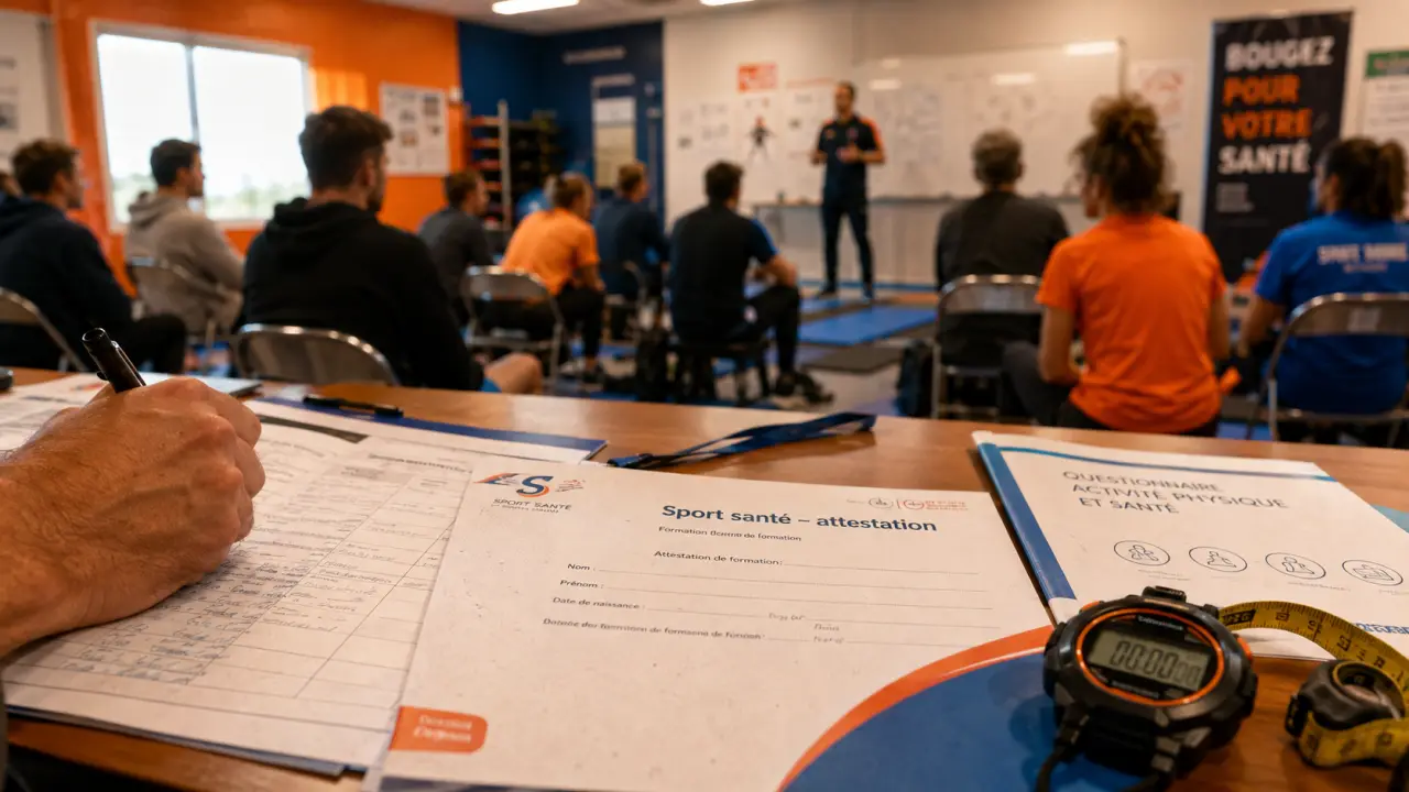 Formation sport santé, attestation 21h 70h ou certification