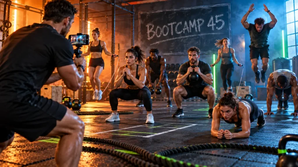 Le sport bootcamp combine cardio, force et esprit d’équipe en 45 minutes