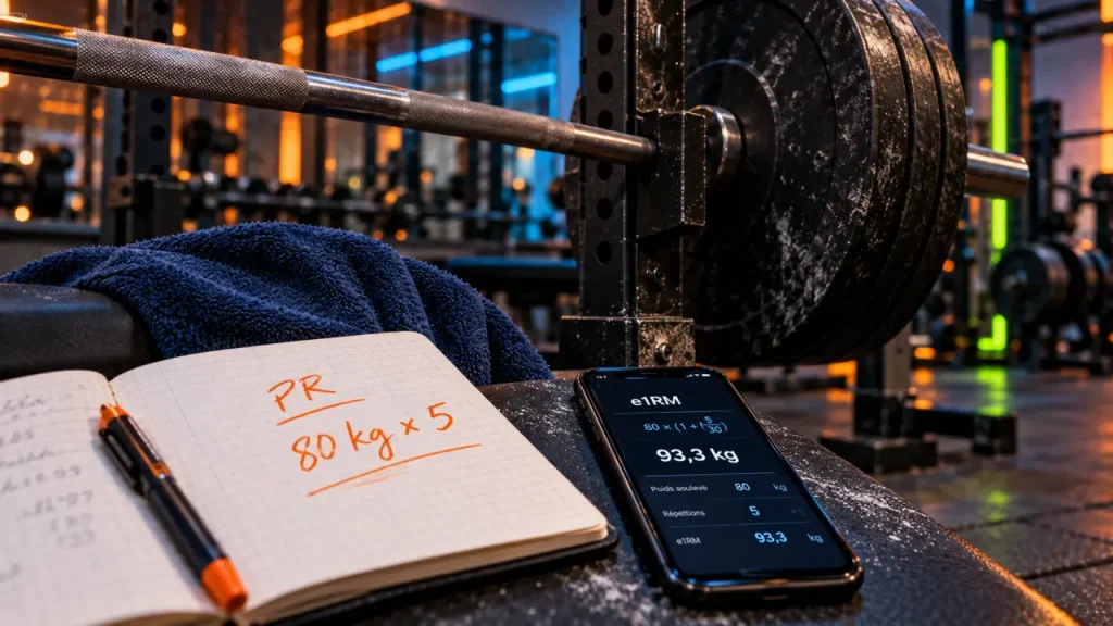 PR en musculation : estimer son maximum sans tenter une barre record